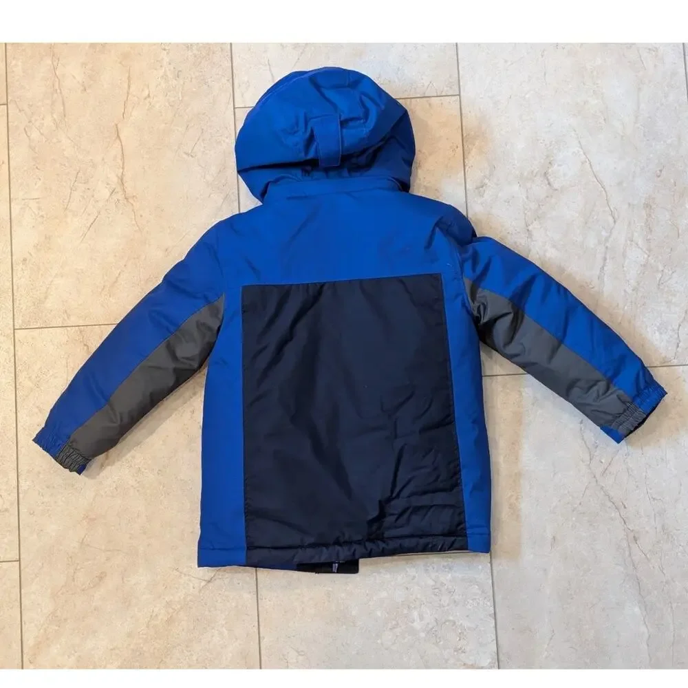 Under Armour UA Boys Westward 3-in-1 Jacket Removable Hood - Royal Blue Size 4